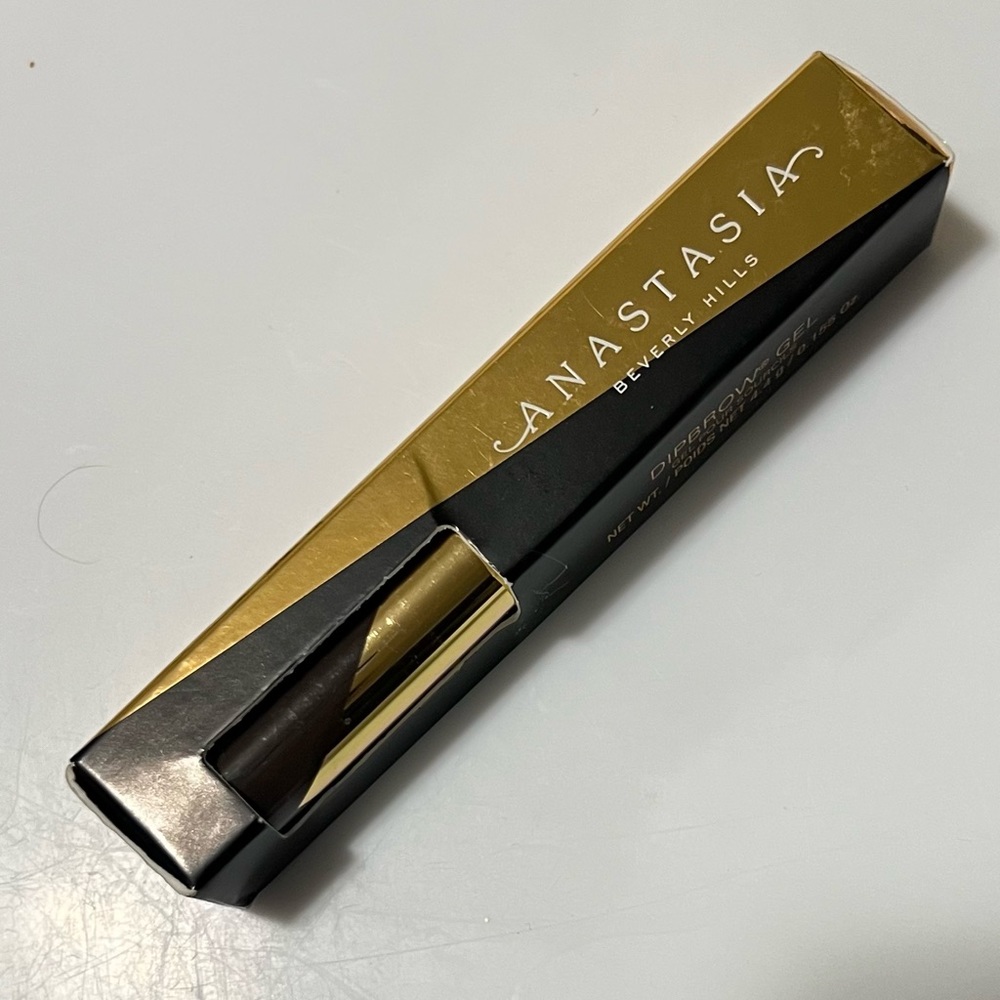 Mini Anastasia Beverly Hills dipbrow gel shade dark brown NEW